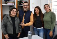El director departamental de Educación visitó la escuela «Luis Rodríguez» y «Aurora del Yeruá»