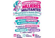 En Concordia se realizará un encuentro de mujeres militantes de todos los espacios del peronismo
