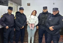 Policías asistieron a una bebé de tres meses que había dejado de respirar en Concordia