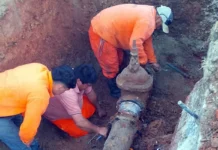 Finalizaron los trabajos en la red de agua y se anuncia un recupero progresivo del servicio