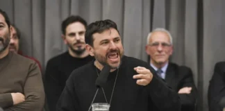 Grabois insultó a los libertarios y Zapata dio por terminado el plenario en medio de un escándalo