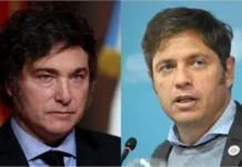 Relevamiento: Milei y Kicillof mejoran en las encuestas, pero ninguno logra romper el techo del 30%